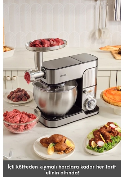 Karaca Inoxchef Pro 1300 W 7 LT Stand Mikser