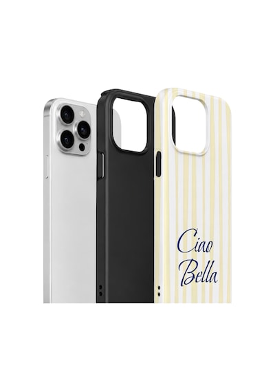 Apple iPhone Uyumlu 13 Pro Vorian Çift Katmanlı Kılıf Ciao Bella Lemon