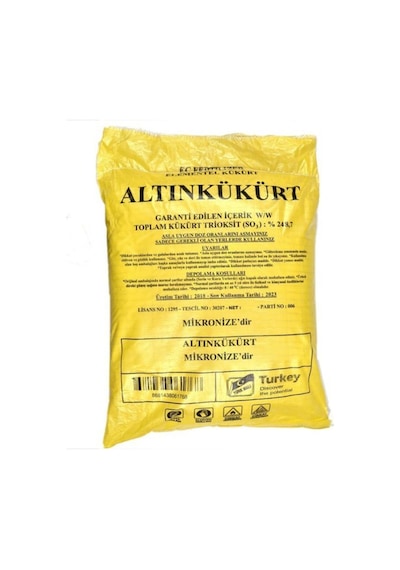 Kükürt 25 KG Yılan Haşere Kovucu Ph Düşürür