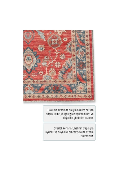 Dekoratif Halı Kaymaz Taban Leke Tutmaz Yıkanabilir Kilim Özel Ölçü Salon Halısı 3026-3
