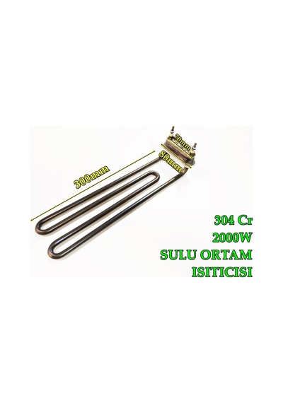 Fagor Endüstriyel Mutfak ısıtıcı Rezistansı Ters Flanşlı 2000W