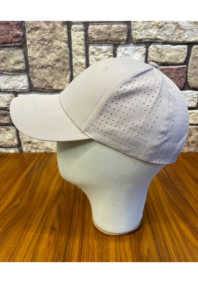 Hamze Paraşüt Mikro Kumaş Yazlık Delikli Unisex Cap Şapka Bej