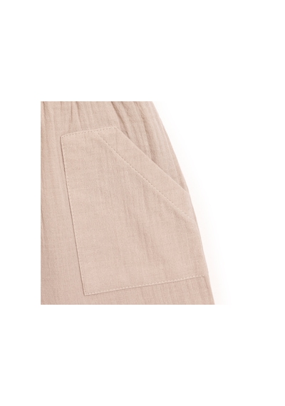 HelloBaby Basic Müslin Pantolon Erkek Bebek 24yhlbepnt014 Vizon 24YHLBEPNT014_Vizon