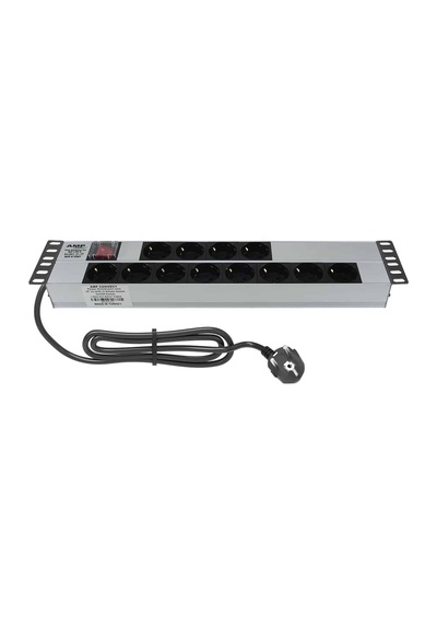 Amp Connect 19" 2u 12'li Schuko Anahtarlı Kabinet Grup Prizi Pdu -16a