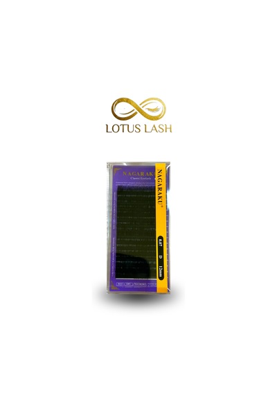 Premium Profesyonel İpek Kirpik D Kıvrım 0.07 Kalınlık 12mm