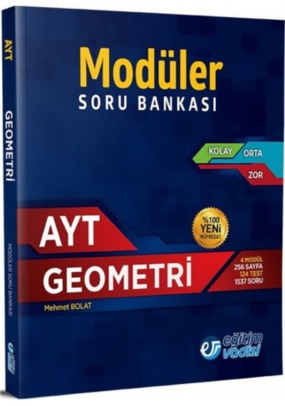 Eğitim Vadisi Yayınları Ayt Geometri Modüller Soru Bankası P-092673