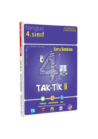 Tonguç Yayınları 4.Sınıf Taktikli Tüm Dersler Soru Bankası