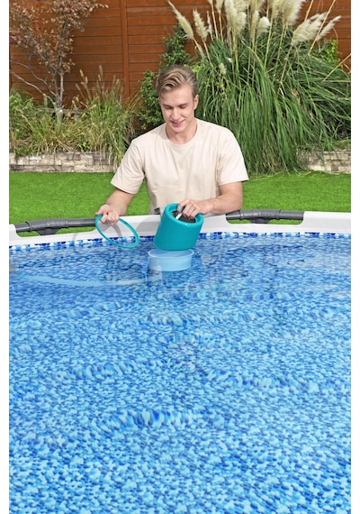 Bestway 58237 Aquaclean Delüks Havuz Bakım Seti - Vakum, Havuz İçi Filtre Ve Süzgeç İle Birlikte