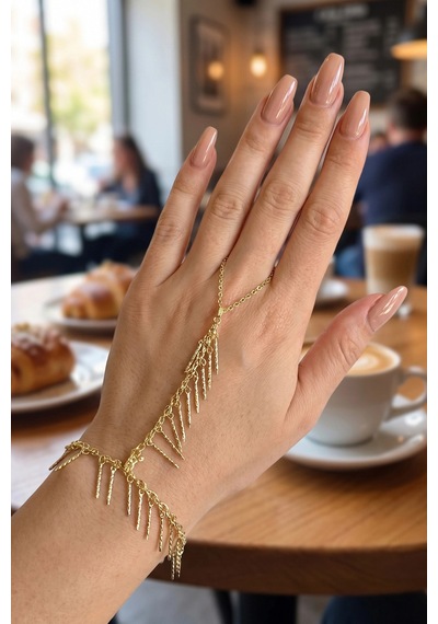 Bay Gold Renk Pirinç Sarkıt Model Şahmeran Najmaddin Çok Renkli