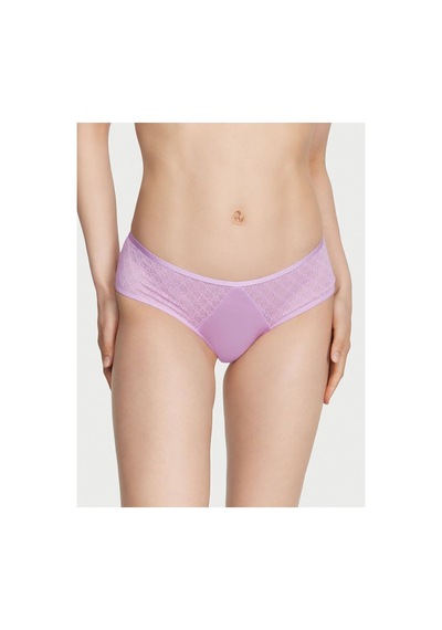 Victoria's Secret The Icon Dantelli Cheeky Külot İpeksi Lila