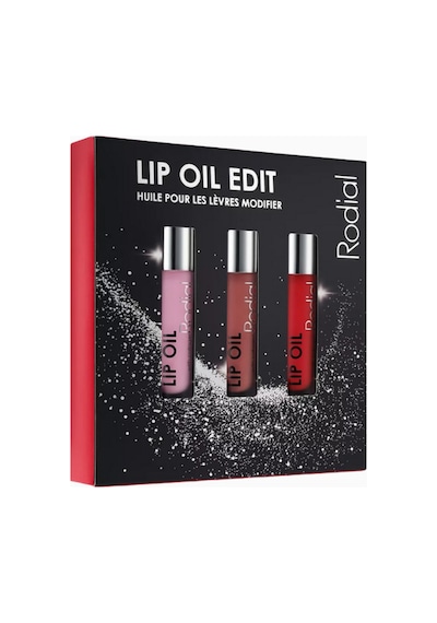 Rodial Lip Oil Trio, 3 Lü Dudak Yağı Seti Dudak Parlatıcıları Çok Renkli