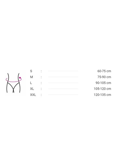 Lumbosakral Bel Korsesi Fleksible Balenli - 2530-xl