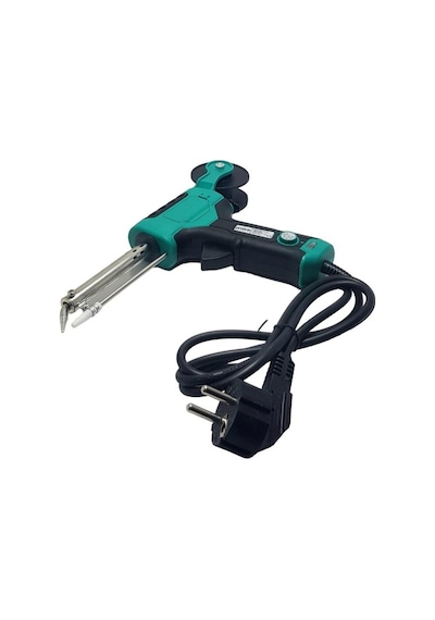Prolink Pj-042 Lehim Makaralı 60watt Isı Ayarlı Tabanca Havya Eğri Uçlu