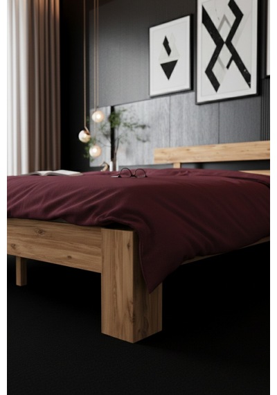 Lotus Çift Kişilik Mdf Karyola Lotus Çift Kişilik Mdf Karyola