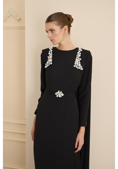 Senna Jewel Dress Siyah Siyah
