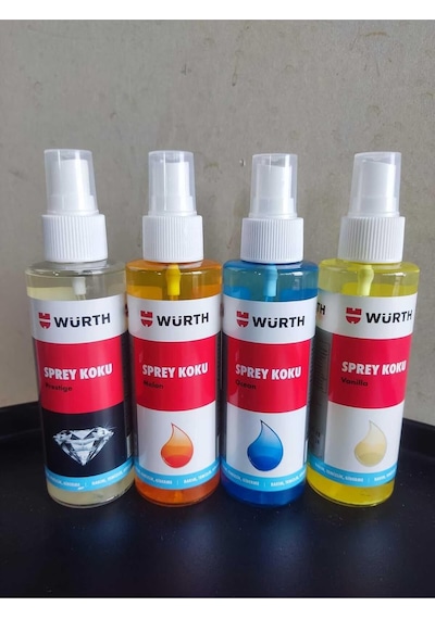 Würth Ocean+melon+prestige+vanılla Araç Oto Araba Kokusu 150ml X 4 Adet Diğer