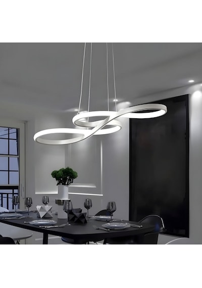 Bacco Model Modern Sarkıt Led Beyaz Işık Ultra Power Led Avizek
