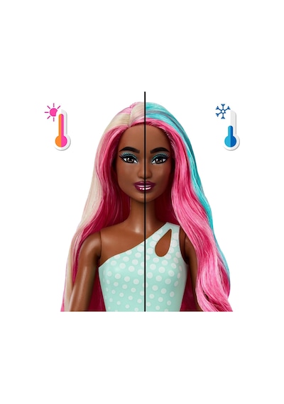 Jkf60 Barbie Pop Reveal Sürpriz Bebek - Mor Saçlı