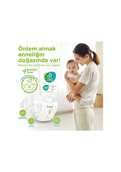 Önlem Botanika Bebek Bezi Aylık Fırsat 7 Beden Xxlarge 50 Adet 19+ Kg 7 Numara