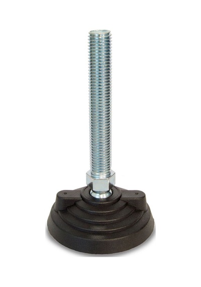 PAMZB111610 Mafsallı Plastik Ayak Zemin Bağlantılı Çap:110mm