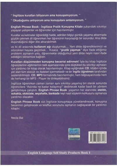 English Phrase Book English Language Self Study Products Book I Cd İlaveli