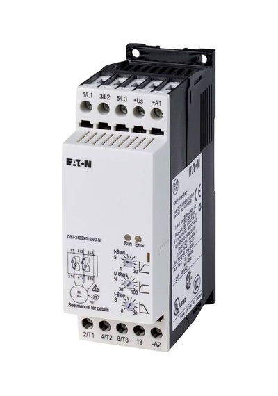Eaton Ds7-340sx012n0-n Softstarter Ds7, 24 V Ac/dc, 12 A 2-faz Tristör Kontrollü