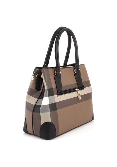 Silver Polo Kadın El Ve Çapraz Çanta 667 Kahverengi-siyah
