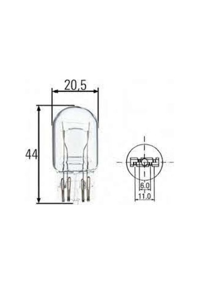 Hella 8gd008893002 Park Ampulü Corsa D Astra J Insignia A 13278000