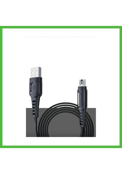 Vaveni Konfulon Dc24 Micro Usb Kablo 1.2m 4a - Siyah Arz