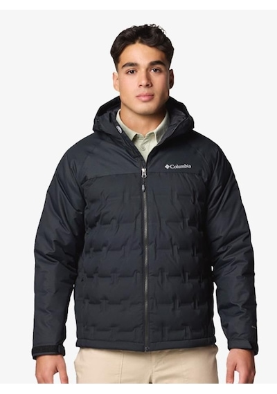 Columbia Wm7857 Grand Trek Iıı Down Hooded Jacket Erkek Mont Siyah