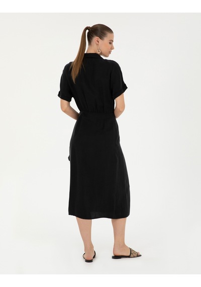 Pierre Cardin Kadın Siyah Elbise Dokuma 50283470-vr046 Siyah