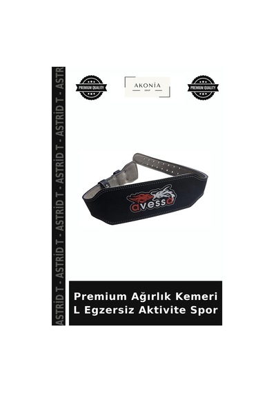 Premium Ağırlık Kemeri L Egzersiz Aktivite Spor