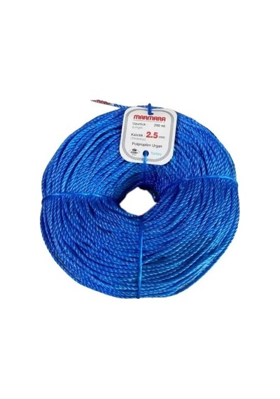 Marmara Ambalaj İpi 2,5mm 200 Metre Urgan Mavi 2 Adet