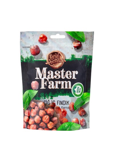 4 Adet Master Farm İç Fındık Çiğ 180 G