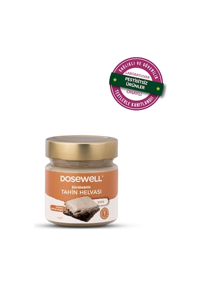 Dosewell Sürülebilir Tahin Helvası Sade 250 Gr