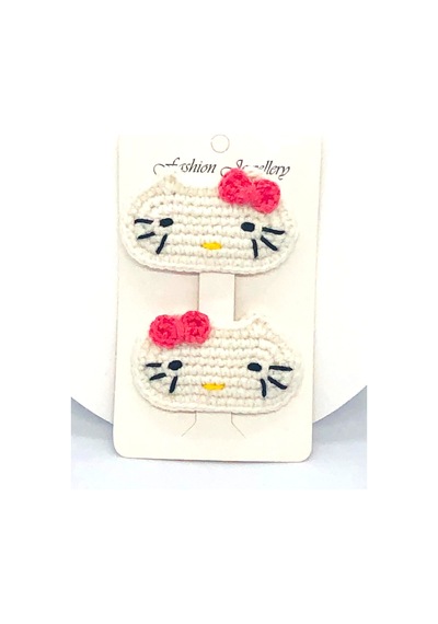 Hello Kitty Çıt Çıt 2 Li Toka, Saç Tokası, Saç Aksesuarı
