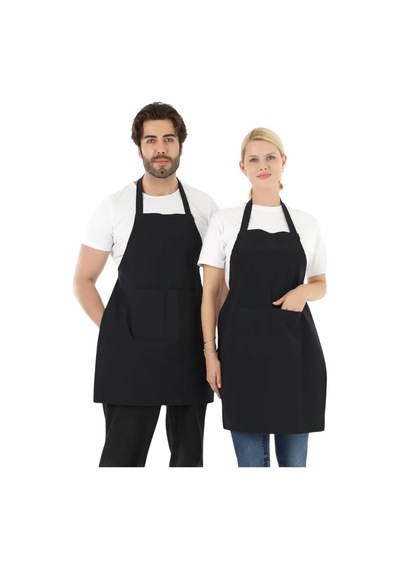 Erkek Ve Kadınlar İçin - Şef, Aşçı, Kafe, Bbq, Kuaför Önlüğü Apron 80 X 60 Cm Large Rahat Tüm Bedenler Bel B Diğer