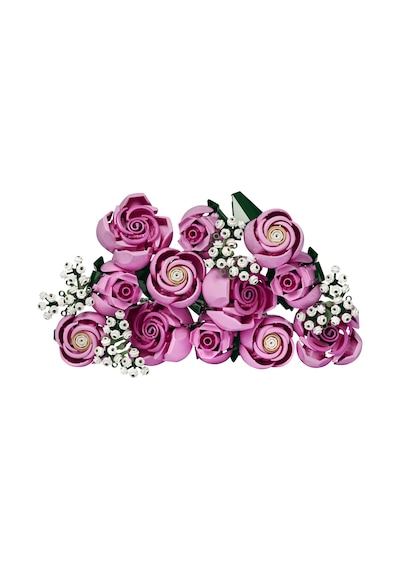 LEGO®  Botanicals Pembe Gül Buketi 10374 - Yetiskinler için 4 Bahar Çiçegi Içeren Dekoratif Çiçek Modeli Yapim Seti (789 Parça)