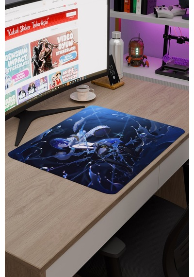 Yelan Genshin Impact Anime Gacha V4 - 48x40 Xl Gaming Mouse Pad Fare Altlığı