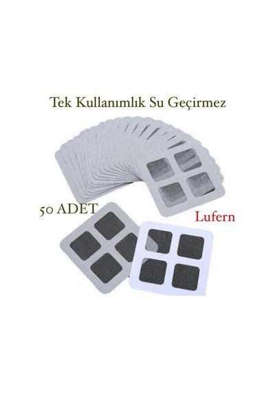 50 Adet Banyo Gider Süzgeci Sineklik Tamir Kiti Kıl Tüy Kapatıcı Pislik Tutucu Kendinden Yapışkanlı Çok Renkli