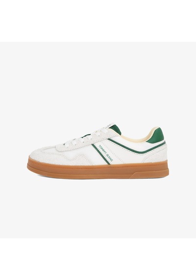 Tommy Hilfiger The Greenwich Mix Media Kadın Beyaz Sneakerdüzen0en02730