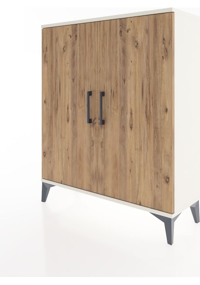 Arges Şifonyer 2 Raflı 2 Kapaklı 88x30x106 Aytaşı-çam Aytaşı