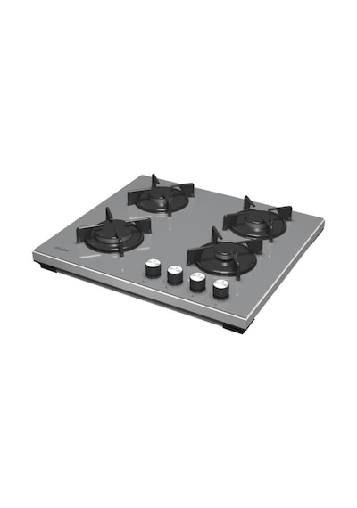 Simfer 3049N Set Üstü Gri Cam Ocak Emaye Izgara 4G