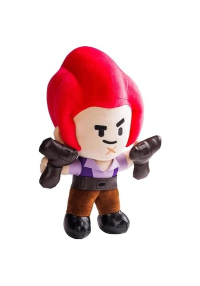 Brawl Stars Yumuşak Kadifemsi Peluş Figür - Colt - 30 Cm Renkli