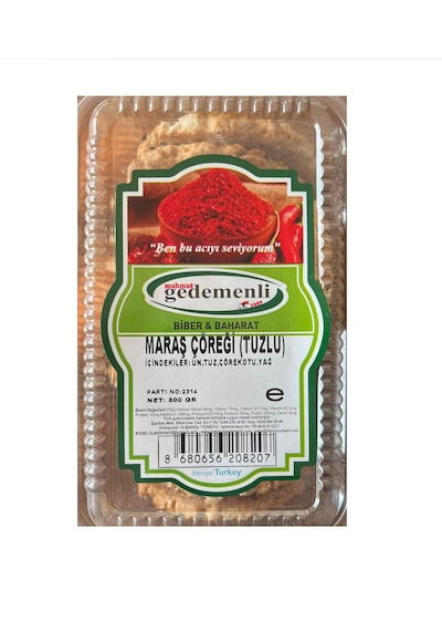 Mahmut Gedemenli Maraş Çöreği Tuzlu 500 G
