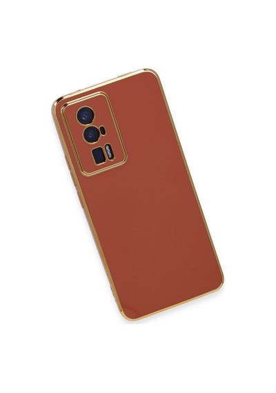 F5 Pro Kılıf Volet Silikon - Kırmızı