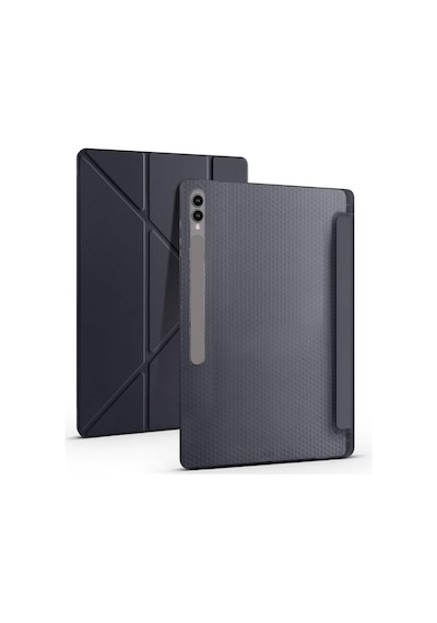 Samsung Galaxy Uyumlu Tab S11 Ultra 14.6inç X930 X936b Kılıf Kalem Bölmeli Trifolding Case Kılıf