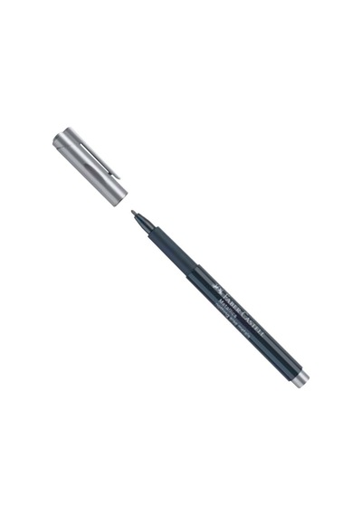 Metalik Marker Kalem 1.5 Mm Keçe Uçlu 1 Adet Faber Metalik Markör Turkuaz