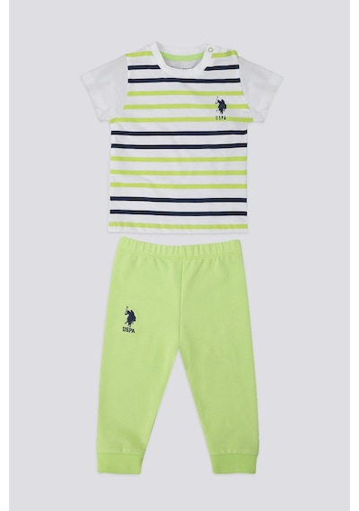 U.S. Polo Assn. Yeşil 2'li Bebek Takım Yeşil
