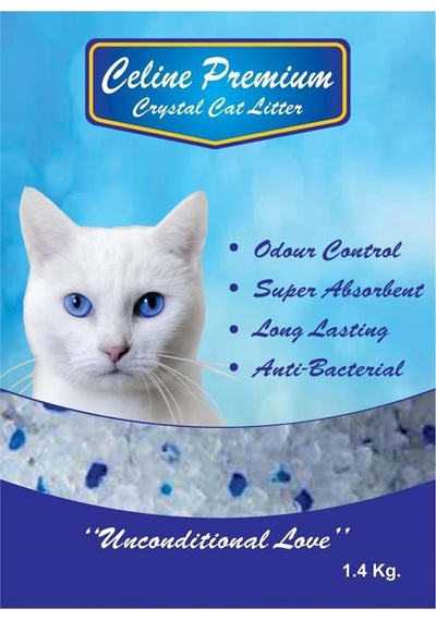 Celine Premium Silika Kristal Kedi Kumu 10 x 1400 G